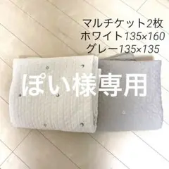 マルチケット ブランケット ラグ 2枚