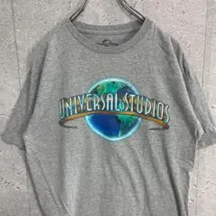 ユニバーサルスタジオ　ビックプリント　グレー　Tシャツ M