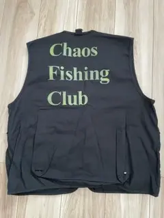 Chaos Fishing Club フィッシングベスト S ブラック