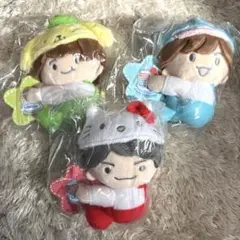 なにわ男子　サンリオコラボ　ぬいぐるみ　クリップ　大橋和也　西畑大吾　藤原丈一郎
