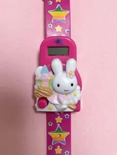 中野ロープウェイ 腕時計 ピンク うさぎ あのちゃん ano