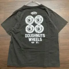 希少デザイン VANS バンズ Tシャツ ドーナツ 丸胴 L
