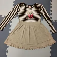 Barbieボーダーワンピース140