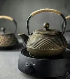 鉄瓶  鉄器 急須 おしゃれ IH 対応 鉄やかん 鉄分補給B