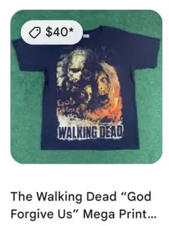 The Walking Dead Tシャツ ブラック　レア一点物