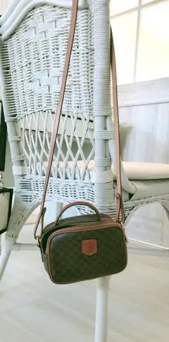 CELINE マカダム 2way ミニショルダーバッグ