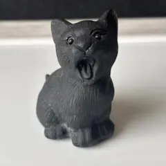 再値下げ！！セール　ブラックオブシディアン　猫