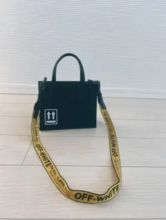 Off-White 2wayボックスバック ブラック