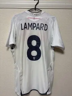 イングランド代表 07-09 ホーム LAMPARD #8 レトロ L 相当