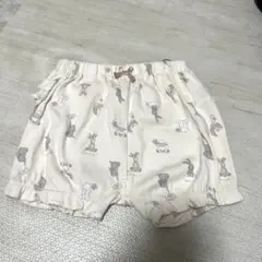 値下げ　夏物セール　未使用　バースデイ　コトリ　ハーフパンツ　90サイズ