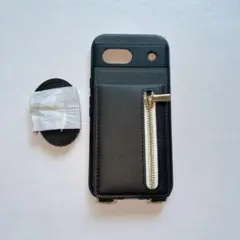 Google Pixel 8A ケース 高質レザー 斜めがけ ミラーケース