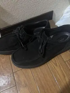Clarks ブラック モカシン ワラビー