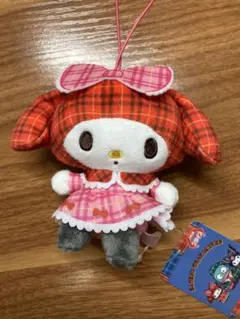 マイメロディ　サンリオキャラクターズ　チェック×チェックマスコット2