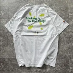 ヘインズ Tシャツ 古着 ホワイト 白 ロゴ プリント XL