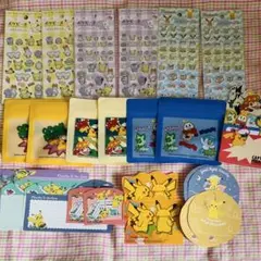 ポケピースシール・ポケモンシール　6点 ジップロック・バラメモおすそ分け