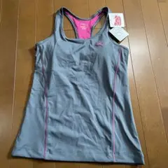 プーマ　L 新品未使用タグ付　カップ付スポーツタンクトップ　水陸両用