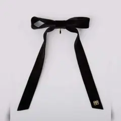 新品　Seemi.by NICE CLAUP エンブレム付きリボンヘアーカフ
