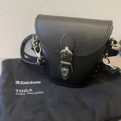 TOGA×Zatchels レザーショルダーバッグ