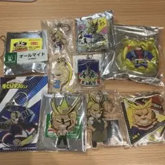 ヒロアカ オールマイトアクキー10個セットA