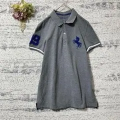 BEYOND STYLE EXCHANGE 半袖ポロシャツ　グレー　Mサイズ