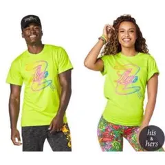 ズンバウェアTシャツ　グリーン