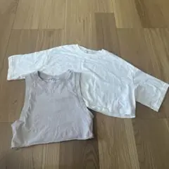 H&M ショート丈トップス