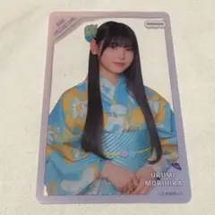 乃木坂46 購入特典 くじ C賞 個別クリアカード 森平麗心