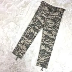 【希少】アメリカ軍 XL ミリタリー カーゴパンツ カモフラ 迷彩 USA 冬