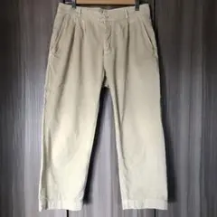 MHL. ベージュ ツータック チノパン
