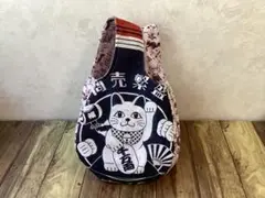 招き猫ころりんバック