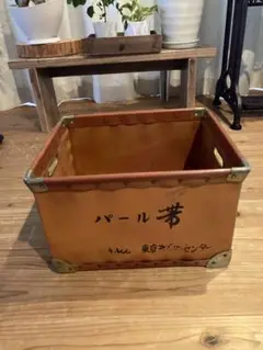ボテ箱　希少　昭和レトロ　カブ荷台　アンティーク収納ボックス　バイクカゴ ボテ箱 希少 昭和レトロ カブ荷台 アンティーク収納ボックス