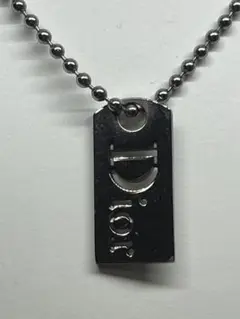 クリスチャンディオール Dior ドッグタグ プレート シルバー ネックレス