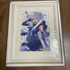 ★三嶋くろね アートコレクションプレミアム 直筆サイン入り額装B4複製原画 ☆三嶋くろね アートコレクションプレミアム 直筆サイン入り額装