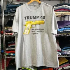 USA古着 アメリカ トランプ大統領Ｔシャツ