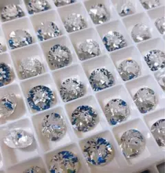 【今だけ価格】ss19 ss29 スワロフスキー　vカットチャトン