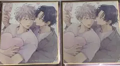 drap 25周年記念展 ミニ色紙 幾田むぎ 雨がやむまでふたり 2枚セット