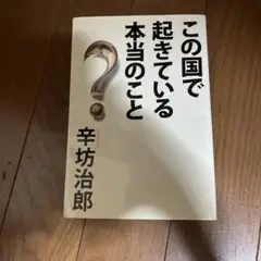 この国で起きている本当のこと