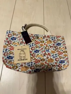 新品未使用品⭐︎ ハローキティ　犬印鞄製作所　リバティ　バックインバック