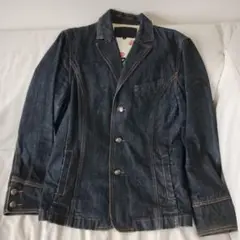 ★希少 XLサイズ★ JACKROSE ライダース デニム ローリングストーンズ The Rolling Stones×JACKROSE】COW LEATHER SD RIDERS(MENS