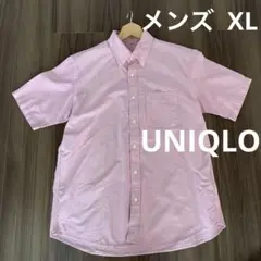 ユニクロ　ピンク系　メンズ　XL