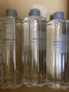 無印良品 拭き取り化粧水(大容量) 400ml 3本