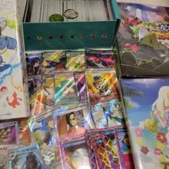 ポケモンカード まとめ売り 引退品 500枚 サプライ付き