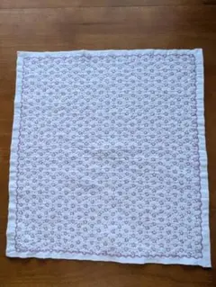 【訳あり】刺し子ふきん(花亀甲)