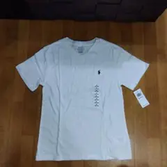 【少し難有り】ポロラルフローレン VネックTシャツ　 ボーイズ　Mサイズ