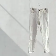 3432【セブンアイディーコンセプト】ストレッチパンツ　15号　大きいサイズ　白