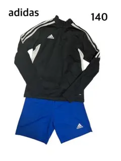 【adidas】長袖シャツとショートパンツセット 140サイズ