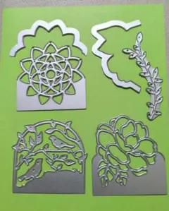 スタンピンアップ botanical tags thinlits dies