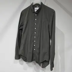 The Soloist　ソロイスト　シャツ　46　カーキ　宮下貴裕　シルク混