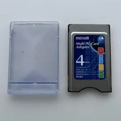 ★maxell（マクセル）★4メディア対応PCカードアダプター「PA-MLT」★