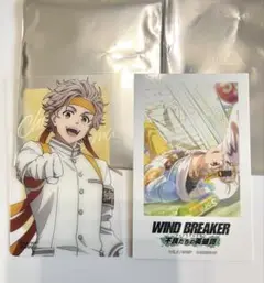 ウィンヒロ　WIND BREAKER トレーディングクリアカード兎見山丁子